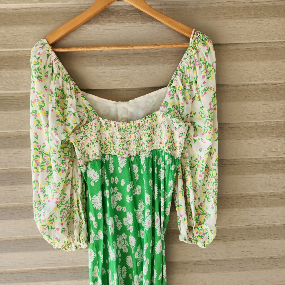 Rixo by target green floral dress - Picture 12 of 14